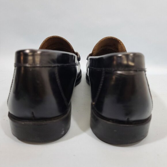 Bass Walton Black Penny Loafers Men\'s Leather Dress Shoes 11M 2005 main image 8